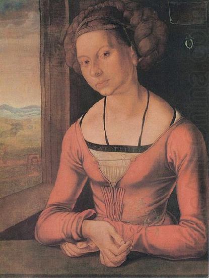 Albrecht Durer Die Ferlegerin mit geflochtenem Haar china oil painting image